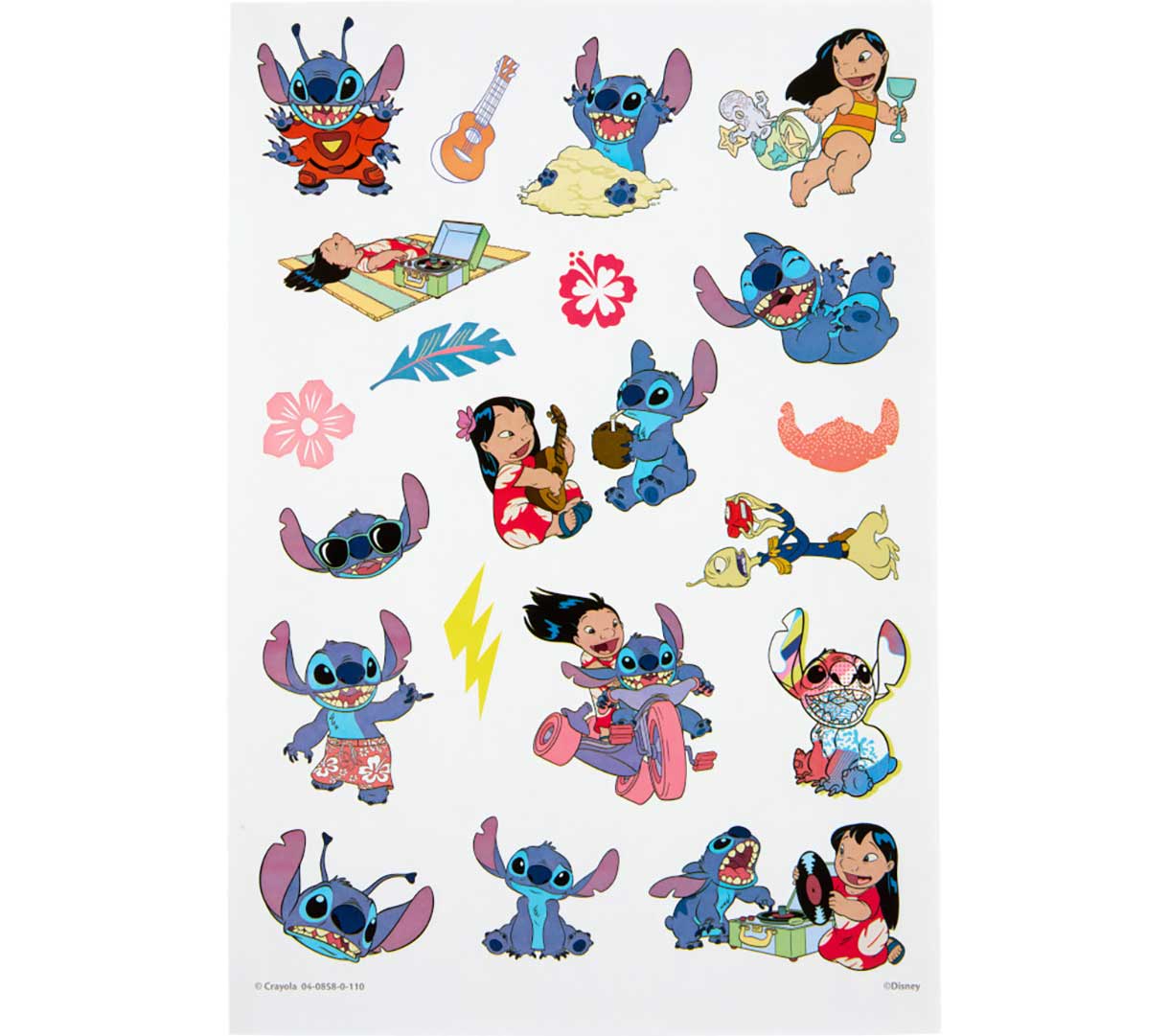 Lilo & Stitch coloring book 96 pages stickers