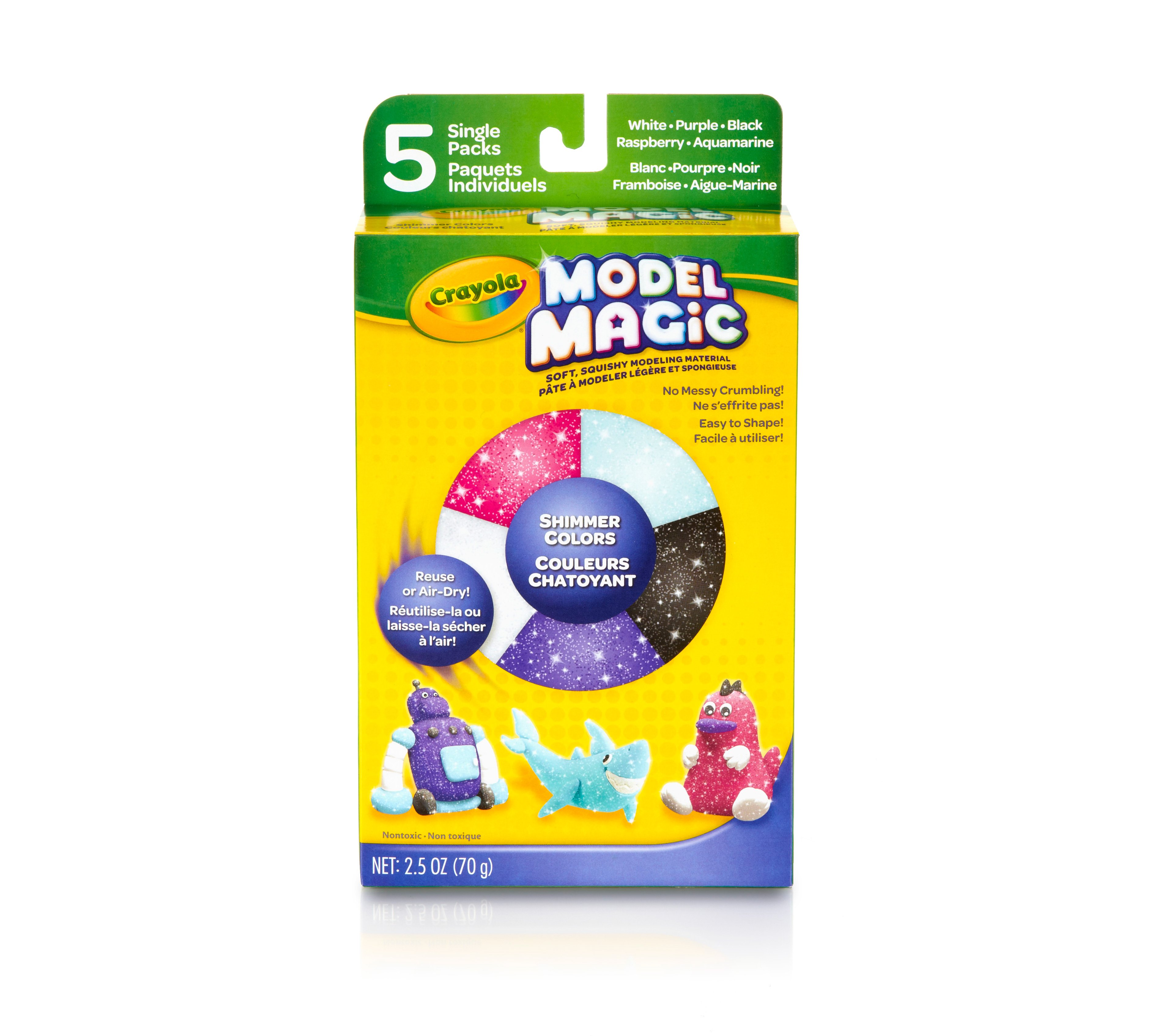 Model Magic Shimmer Colors