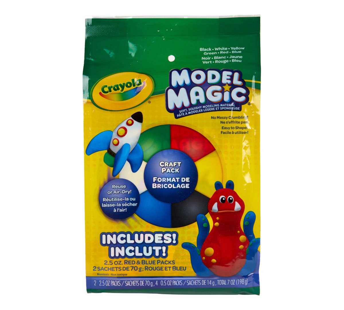 Model Magic Craft Pack Front View of Package
