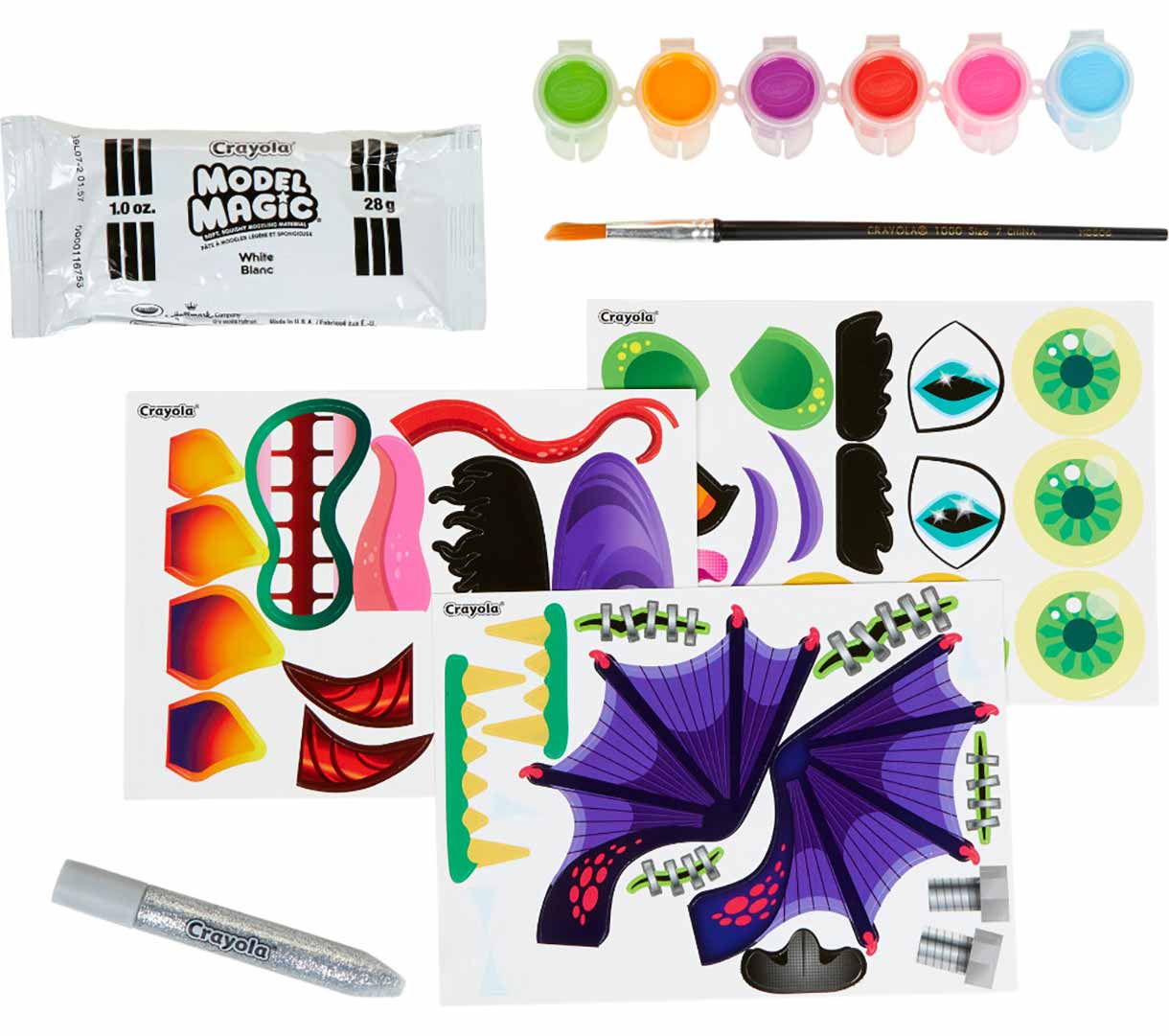 Creature Pumpkin Painting Kit contents