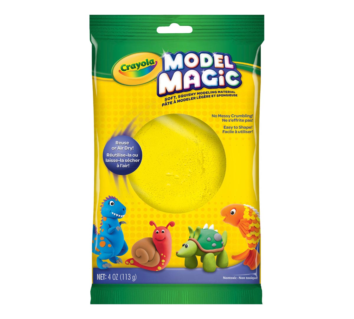 Crayola Model Magic 4 ounce bag yellow