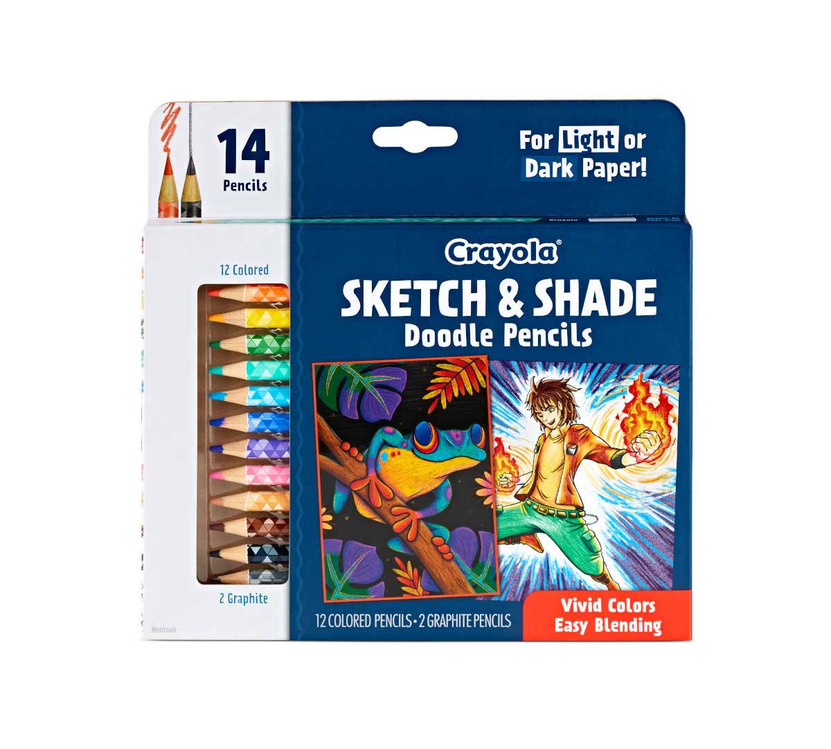 Sketch and Shade Doodle Pencils  14 count front view