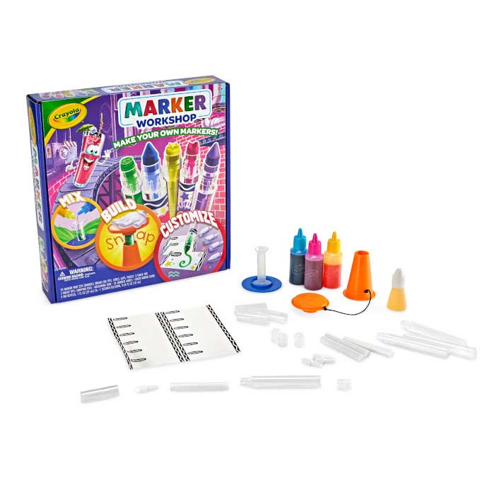 Marker Workshop packaging and contents.