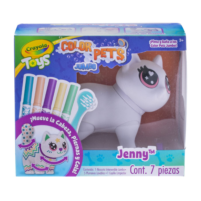 Toys Color Pets Jumbo Gato vista frontal