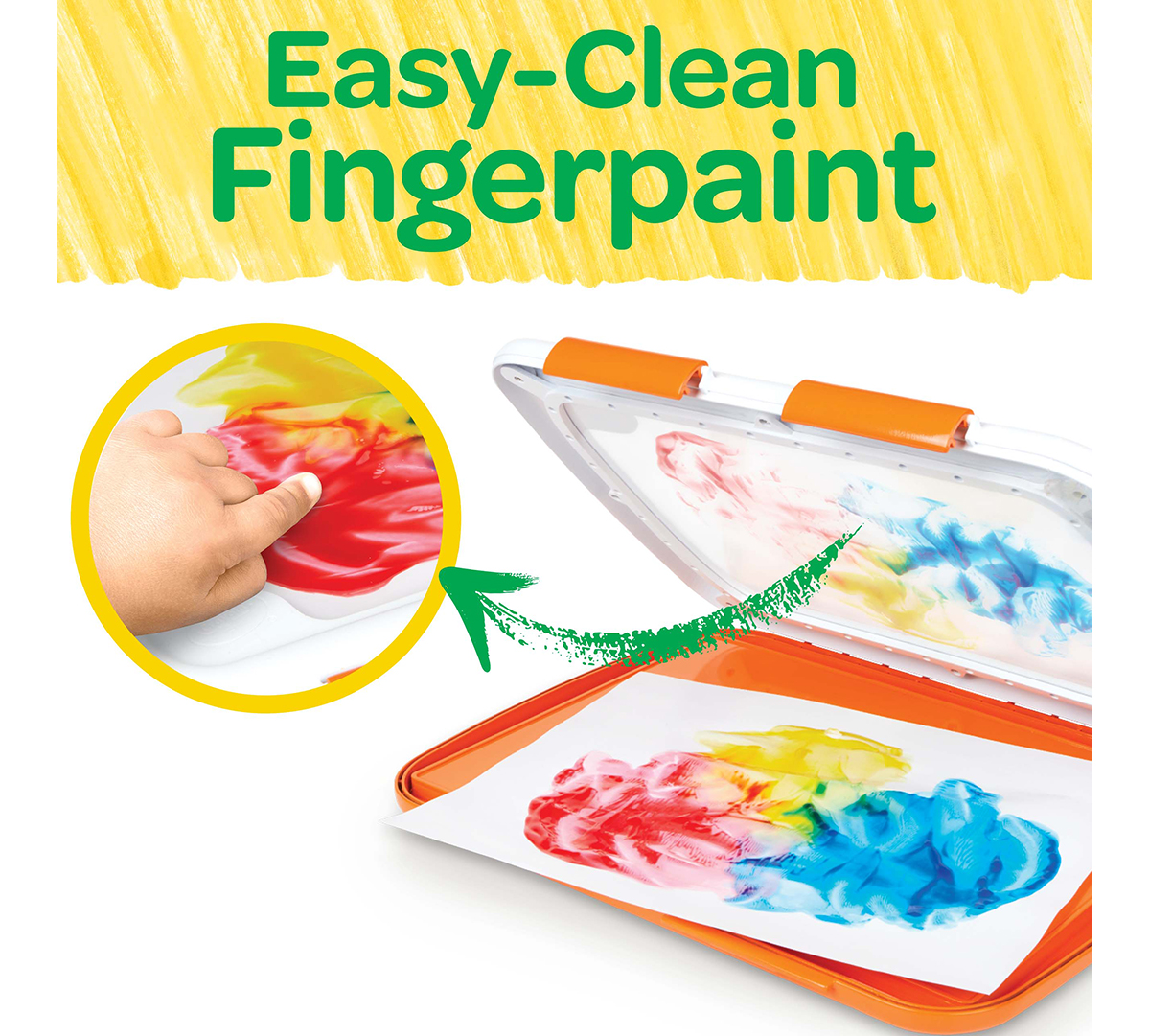 Easy Clean Fingerpaint