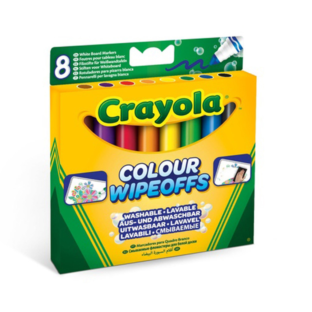 8 Pennarelli per Lavagna Bianca vista frontale