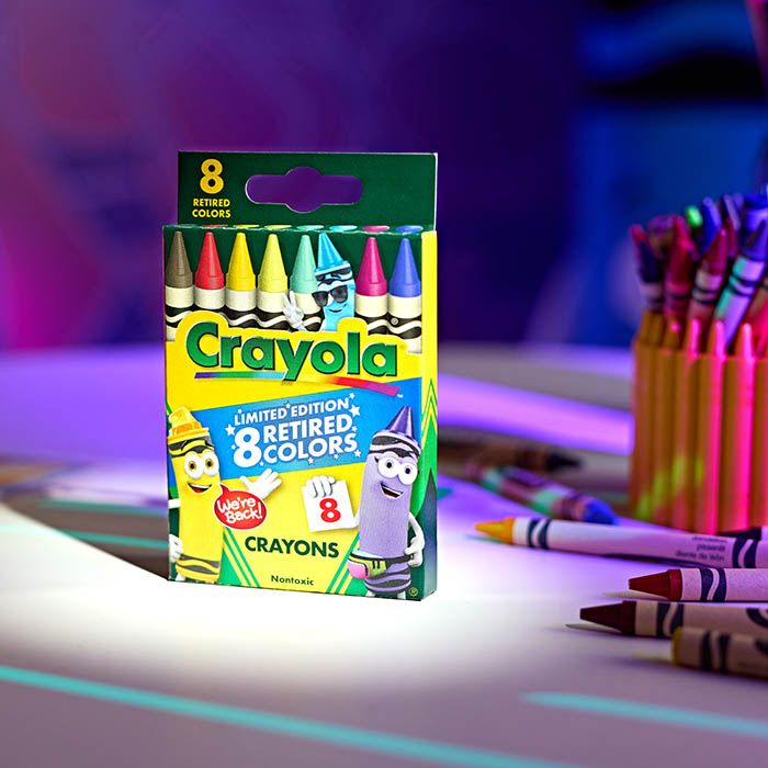Limited Edition crayon box 8 pack
