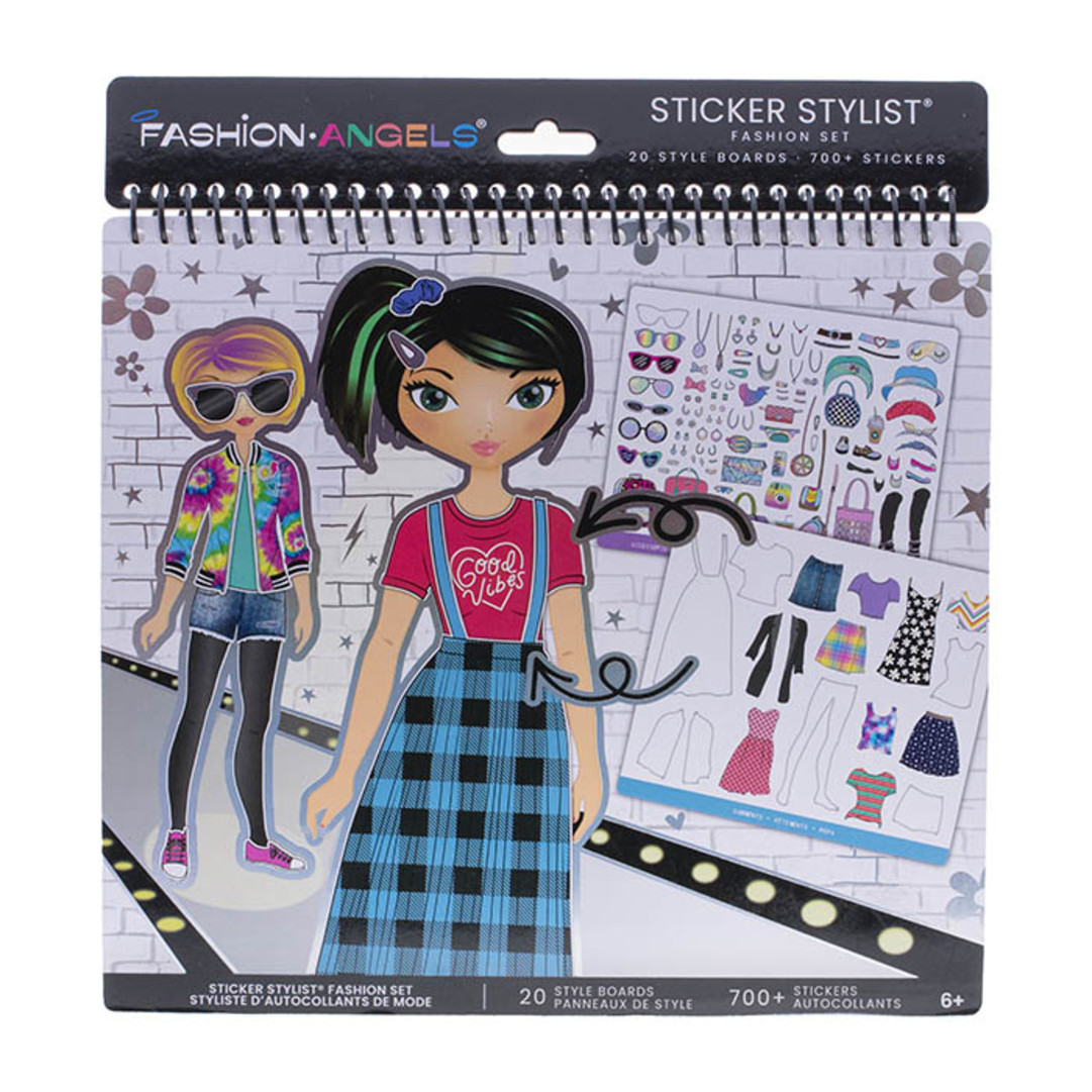 Fashion sticker Front view