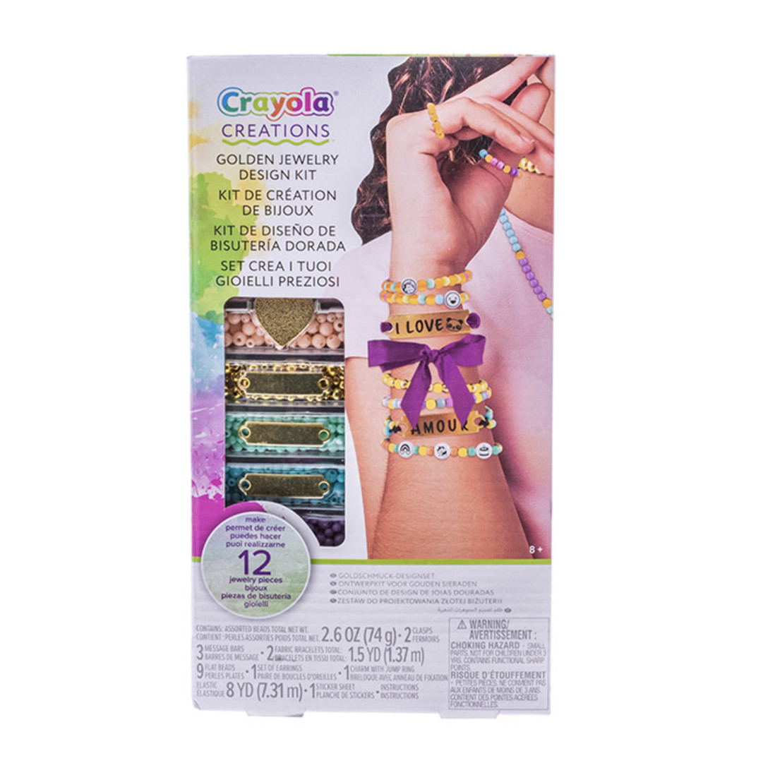 Creations Golden Jewerly D Front view